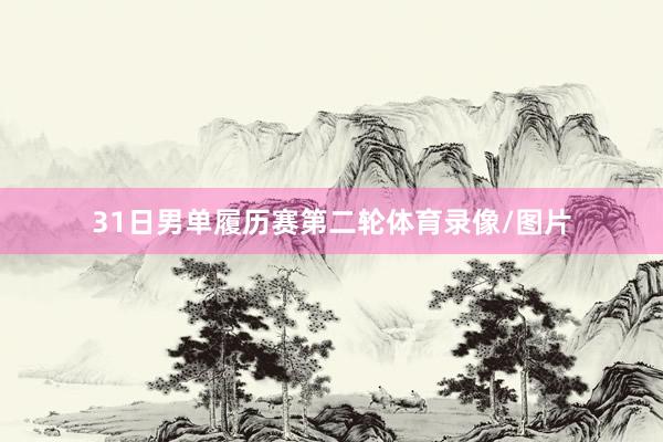 31日男单履历赛第二轮体育录像/图片