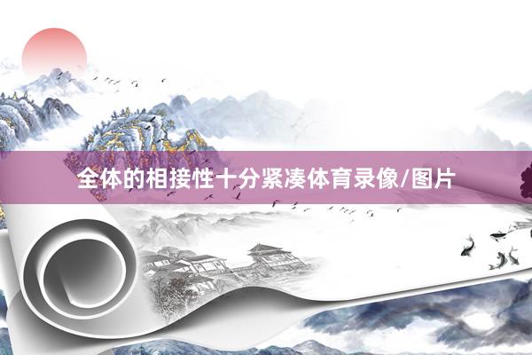 全体的相接性十分紧凑体育录像/图片