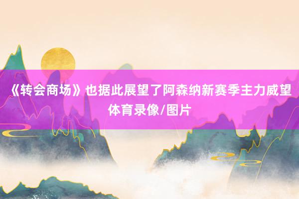 《转会商场》也据此展望了阿森纳新赛季主力威望体育录像/图片
