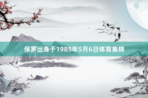 保罗出身于1985年5月6日体育集锦