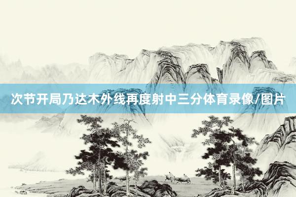 次节开局乃达木外线再度射中三分体育录像/图片
