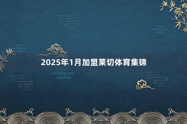 2025年1月加盟莱切体育集锦