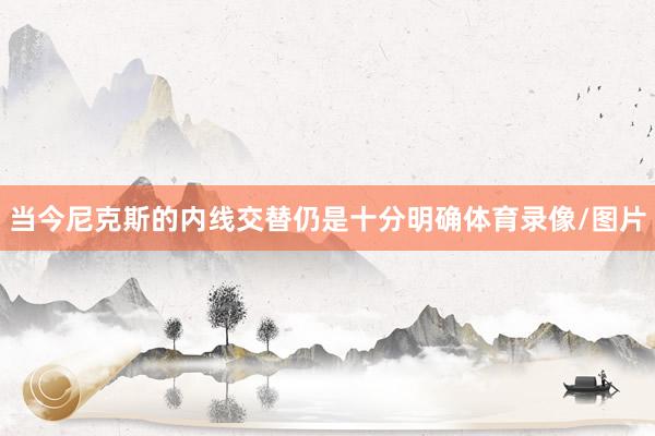 当今尼克斯的内线交替仍是十分明确体育录像/图片
